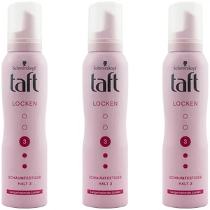 taft Schaumfestiger LOCKEN 3 x 150ml Haltegrad 3 - langanhaltende Locken - Bild 1 von 1