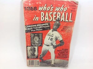 1986 Who's Who in Baseball 71st Edition Reference Guide to Statistics - Picture 1 of 5
