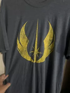 Star Wars Loot Crate Exclusive Blue Jedi Symbol Shirt NWOT 3XL XXXL - Picture 1 of 4