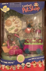 Littlest Pet Shop Picnic Time Pets Ladybug Bunny Dog #219 #220 #221 Last One!!!