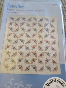 ""BUTTERFLIES QUILT PATTERN"" - USE UP YOUR SCRAPS - Picture 1 of 1