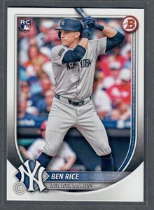Bowman Ben Rice Rookie #85 Yankees RC 2025 CANTIDAD - Imagen 1 de 2