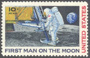Scott C76, the 1969 Moon Landing Issue - Mint, Never Hinged - Picture 1 of 1