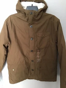 Field & Stream Insulated Winter Men Brown Hooded Jacket Medium #ACFJK0759 New ND - Picture 1 of 12