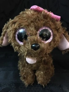 TY BEANIES BOOS Poodle Maddie 6" no hang tag plush stuffed animal toy - Picture 1 of 2