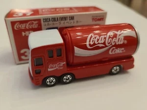 TOMICA 37 COCA COLA EVENT CAR TOMY DIECAST CAR 1995 NEW IN BOX ORIGINAL - Picture 1 of 11