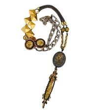 NUOVA collana da donna Erickson Beamon con pendente a goccia barocca da cowboy
