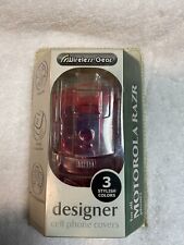 Motorola Razr/V3 Designer Cell Phone Covers By Wireless Gear 3 Colors New In Box
