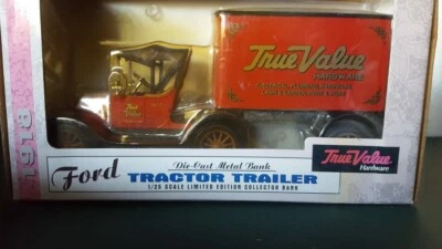 FORD TRACTOR TRAILER 1918 TOY DIE CAST 1/25 SCALE COLLECTOR LIMITED EDITION NEW - Image 1 of 2