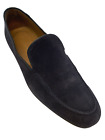 Italian Suede Shoes Mens EU 44 Slip On Loafers Oxford Leather Bruno Parmigiani