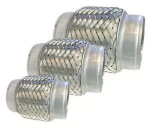 51mm 2'' X 203mm 8'' Inch Exhaust Flex Stainless Steel Replacement Flexi - Picture 1 of 1