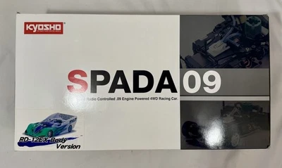 Kyosho SPADA 09 1/12 GP09 4WD Kit 31323 Sirio .09 RD-12EX Body New in sealed box - Image 1 of 4