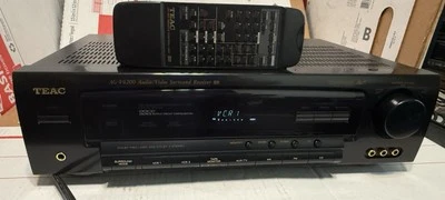 AMPLIFICADOR RECEPTOR ESTÉREO A/V HIFI DE 5 CANALES TEAC AG-V4200 DE COLECCIÓN ¡CON CONTROL! Foto 1 de 4