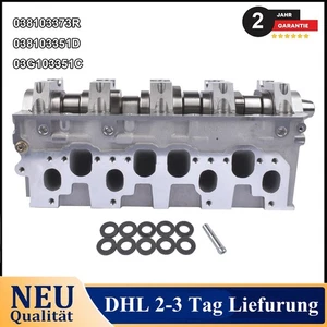 Głowica cylindra z zaworami do Audi VW 1,9l + 2,0l 8V TDI BLS BMM BXE 038103351D - Zdjęcie 1 z 9