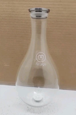 Структурированный водяной графин MAYU swirl 1,5 литра инновационная вихревая технология с крышкой - Изображение 1 из 4