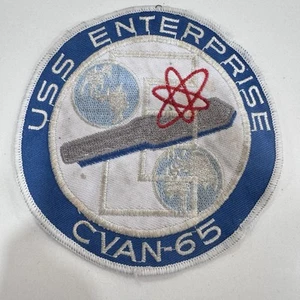 CVAN-65 USS ENTERPRISE Attack Carrier Vietnam US NAVY Ship Squadron Patch 5” - Picture 1 of 2