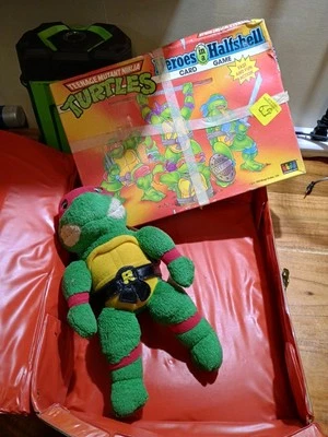 Teenage Mutant Ninja Turtles Collectors Lot Case Card Game Plush - Image 1 of 4