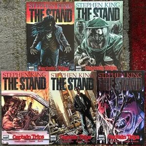 all 5 The Stand Captain Trips Complete Series 2008 Marvel Comics Excellent Cndtn - Picture 1 of 24