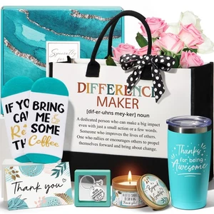 Regalos de agradecimiento para mujeres, regalos de agradecimiento de empleados para compañeros de trabajo oficina G... - Imagen 1 de 9