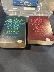 A History of Christianity Volumes 1 and 2 by Kenneth Scott Latourette 1975 PB - Picture 1 of 6