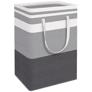 Dirty Coat Basket Child Baby Large Clothes Laundry Foldable Wicker - Picture 1 of 12
