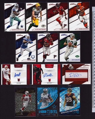 x13 2016 Prime Signatures Autograph/Relic/Parallel/Rookie/RC/SN Lot BLUE COSMIC - Image 1 of 2