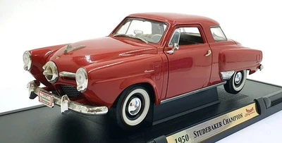 Road Signature 1/18 Scale 92478 - 1950 Studebaker Champion - Red - Image 1 of 4