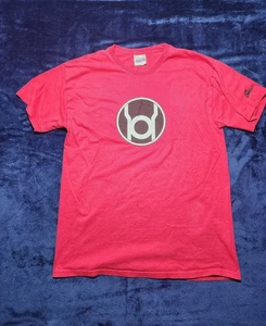 Red Lantern Large T-Shirt ~ Corps Rage Anger Shirt Graphitti Designs Dc Comics - Picture 1 of 6