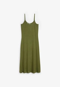 Strandkleid aus Mesh Gr. 44/46 Dunkelmoos Damen Transparent Midikleid Neu - Bild 1 von 1