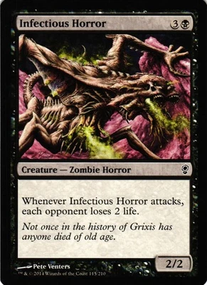 MTG TCG - Infectious Horror 115 Conspiracy - NM Free Shipping $5+ - Image 1 of 2