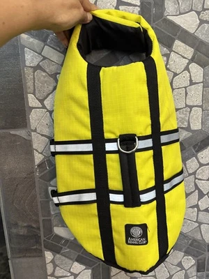 American Kennel Club Dog Life Jacket Medium Neon - Image 1 of 4