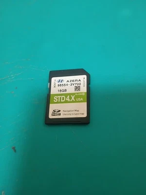 15 -16 A. ZERA Navi GPS Card Map U.S.A OEM 96554-3V700 Check Part Number - Image 1 of 4