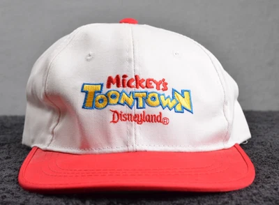 Vintage Disneyland Toontown Pop-up Diorama Snap Back Hat 1993 - Image 1 of 4