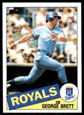 1985 Topps. George Brett Baseball Cards #100