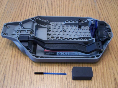 Fits Traxxas RUSTLER 4X4 VXL GEN2 Chassis Battery Strap Motor Mount Gear Cover - Image 1 of 4