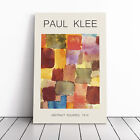 Squares By Paul Klee Canvas Wall Art Print Framed Picture Home Decor Living Room