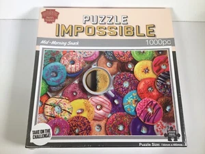 Impossible Puzzle Mid-Morning Snack 1000 pezzi puzzle nuovo e sigillato - Foto 1 di 5