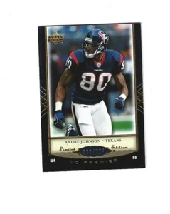 2007 Upper Deck Premier #40 Andre Johnson /225 HOUSTON TEXANS - Picture 1 of 1