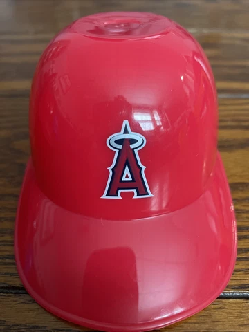 Los Angeles Anaheim Angels Vintage Mini Ice Cream Sundae Helmet Bowl - Rawlings Cover