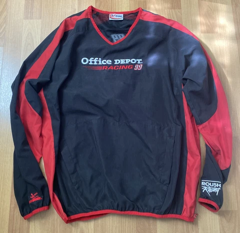 Chase Authentics Nascar Mens Pullover Sweatshirt Carl Edwards Office Depo 99 Lg Cover