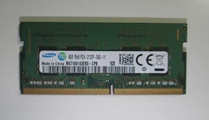 Memoria RAM Samsung 4GB, SODIMM PC4-17000, DDR4-2133 M471A5143EB0-CPB - Imagen 1 de 2