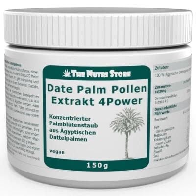 THE NUTRI STORE Date Palm Pollen Extrakt 4Power Pulver 150 g