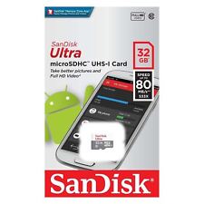 SanDisk Ultra 16GB 32GB 64GB microSDXC microSDHC MicroSD UHS-I Flash Memory Card