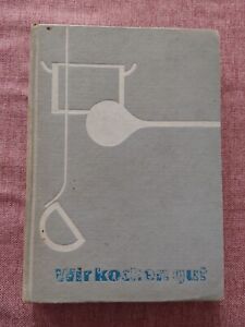 DDR Kochbuch Backbuch 1965 320 Seiten Vintage Shabby