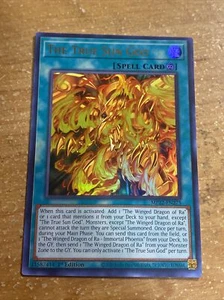 Yugioh MP22-EN275 Der wahre Sonnengott ULTRA SELTEN 1. AUSGABE - Bild 1 von 1