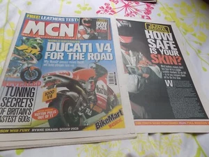 MCN/Suzuki DR-Z400/Kawasaki KDX200/Harris Yamaha WR450F/Aprilia Falco/Suzuki SV - Picture 1 of 15