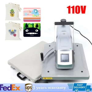 16" x 20" Digital T-Shirt Heat Press Sublimation Transfer Machine Swing Away NEW - Picture 1 of 15