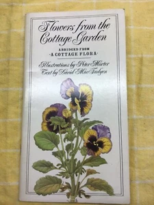 FLOWERS FROM THE COTTAGE GARDEN BY DAVID MACFADYEN 1985 1st Edition  - Bild 1 von 3