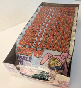 Big League Chew Cottontail Cotton Candy "Bunny Ears" Bubble Gum Tray of 12 NEW - Picture 1 of 8
