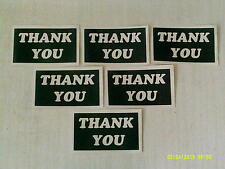 Thank You word stencils for etching on glass  hobby craft gift glassware  